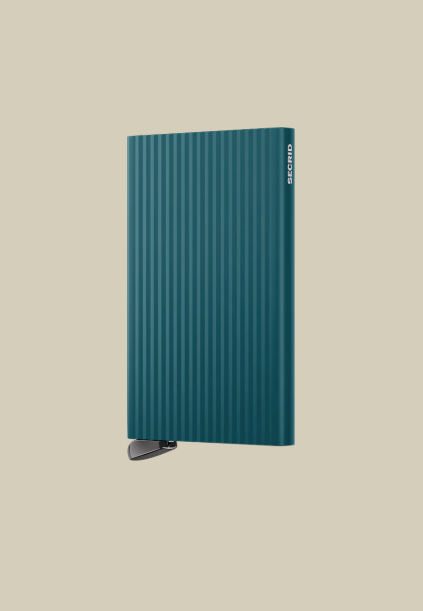 Premium+ Fluted Card Protector | Teal