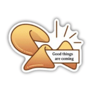 Good Things Are Coming Sticker