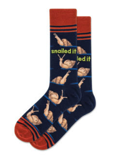 HOTSOX Men's Snailed It Socks