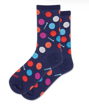 HOTSOX Women's Fun Golf Balls Socks