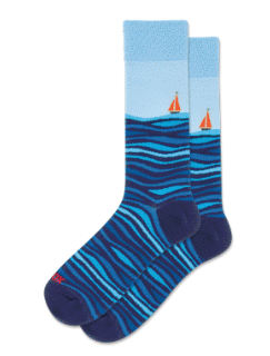 HOTSOX Men's Sailing Crew Socks