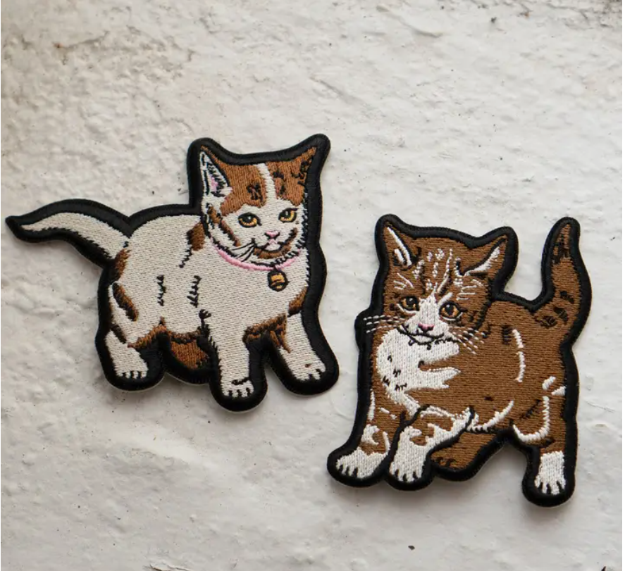 Kittens Sticky Patch Set | Embroidered Patches