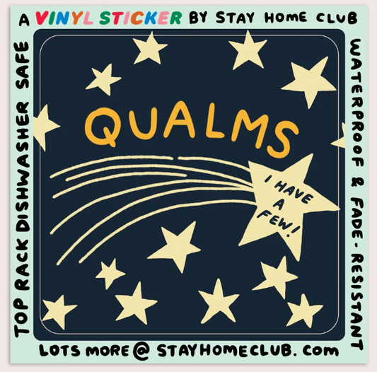 Qualms | Waterproof Vinyl Sticker