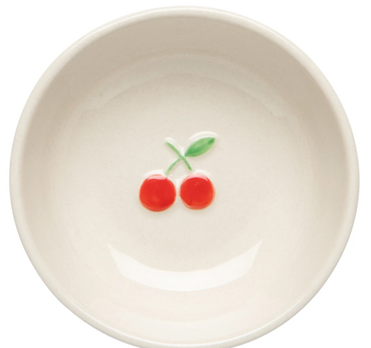 Cherry Embossed Pinch Bowl 3 Inch