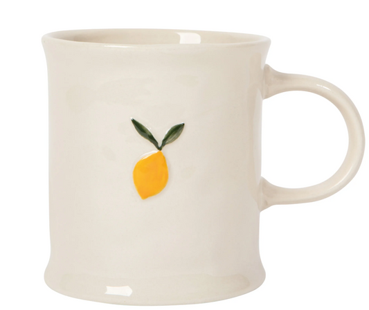 Lemon Embossed Mug