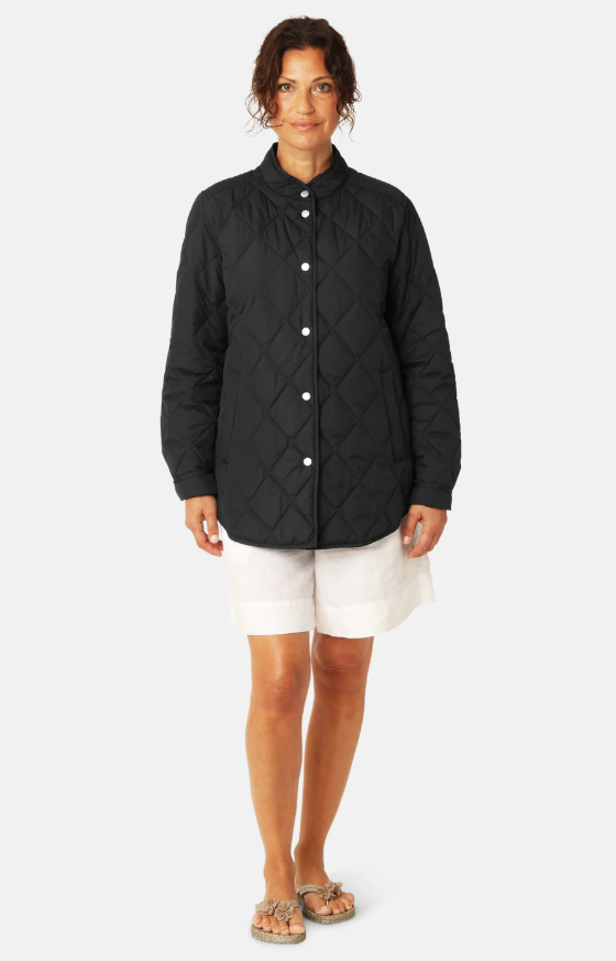 Quilted Shirt Jacket