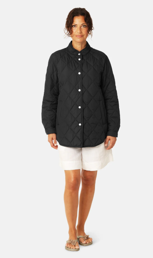 Quilted Shirt Jacket