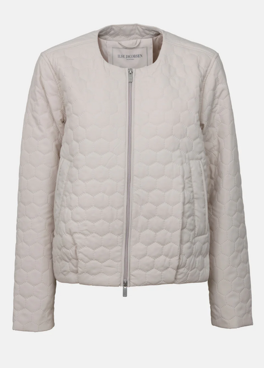 Short Quilted Jacket | Honeycomb