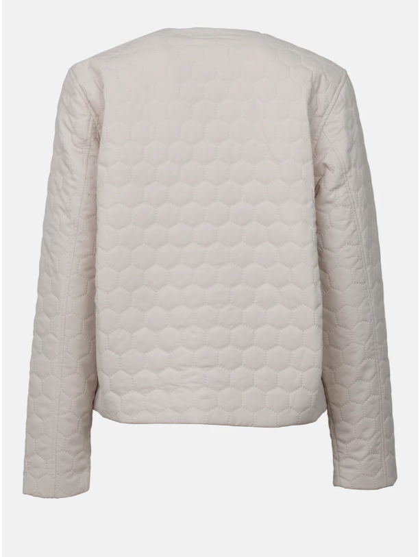 Short Quilted Jacket | Honeycomb