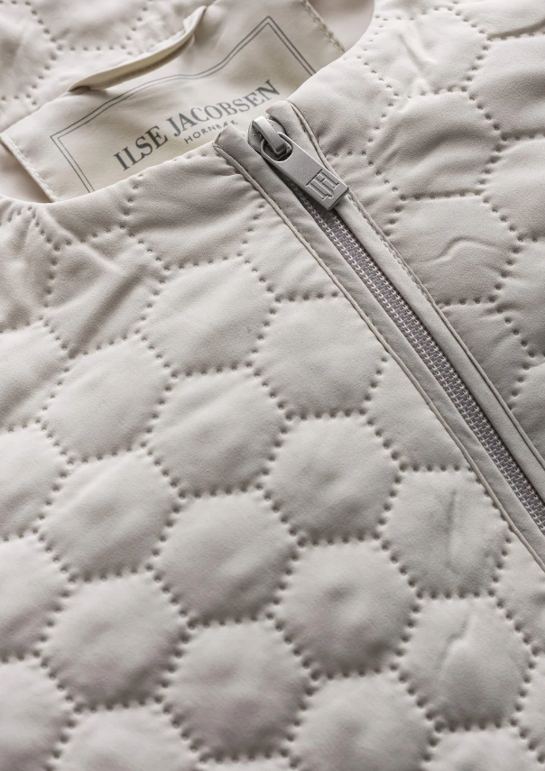Short Quilted Jacket | Honeycomb