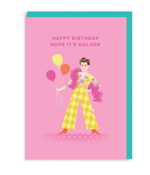 Harry Styles Birthday Card