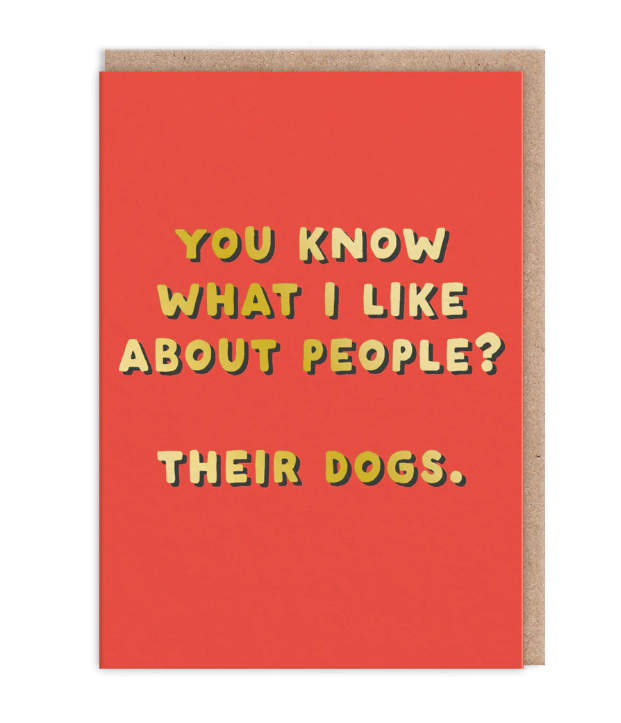 What I Like About People Greeting Card