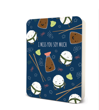 I Miss You Soy Much Greeting Card