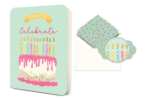 Time to Celebrate Greeting Card