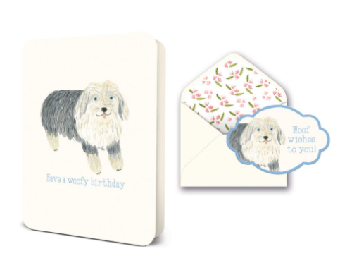 Woofy Birthday Card