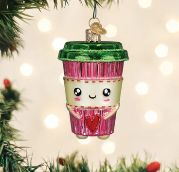 Happy Coffee Ornament