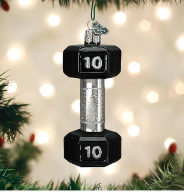 Dumbbell Ornament