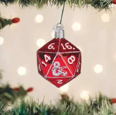 Dungeons & Dragons D20 Dice Ornament
