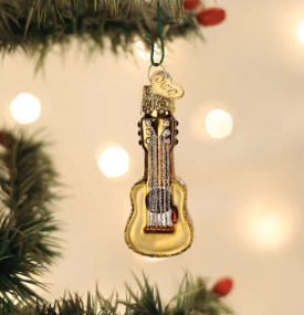 Mini Guitar Ornament