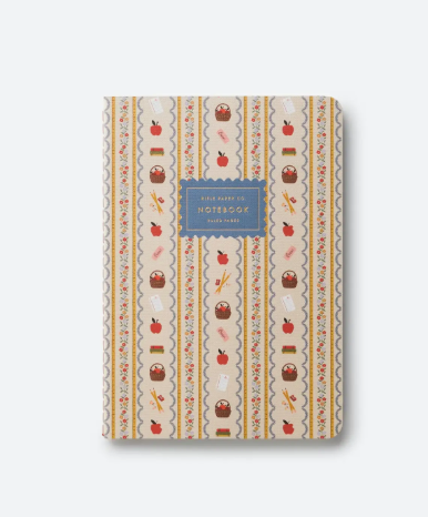 Assorted Set of 3 Schoolhouse Notebooks
