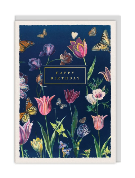 Birthday Tulips Greeting card