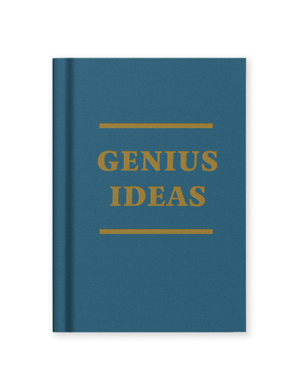Genius Ideas A7 Fabric Hardback notebook