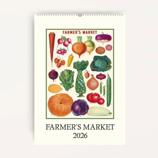 Farmer's Market Wall Calendar