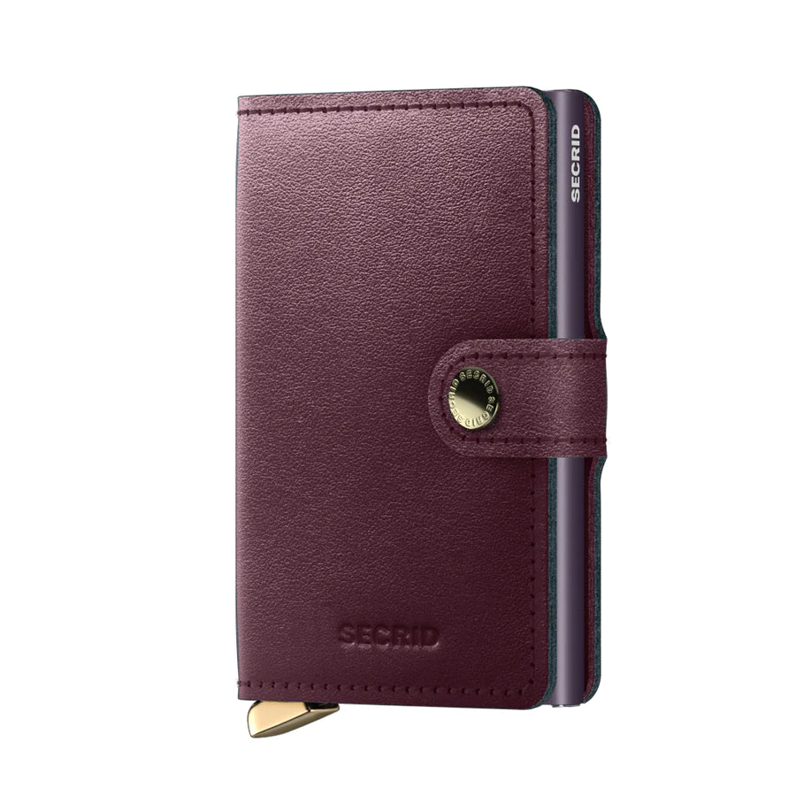 Premium Miniwallet | Dusk Bordeaux