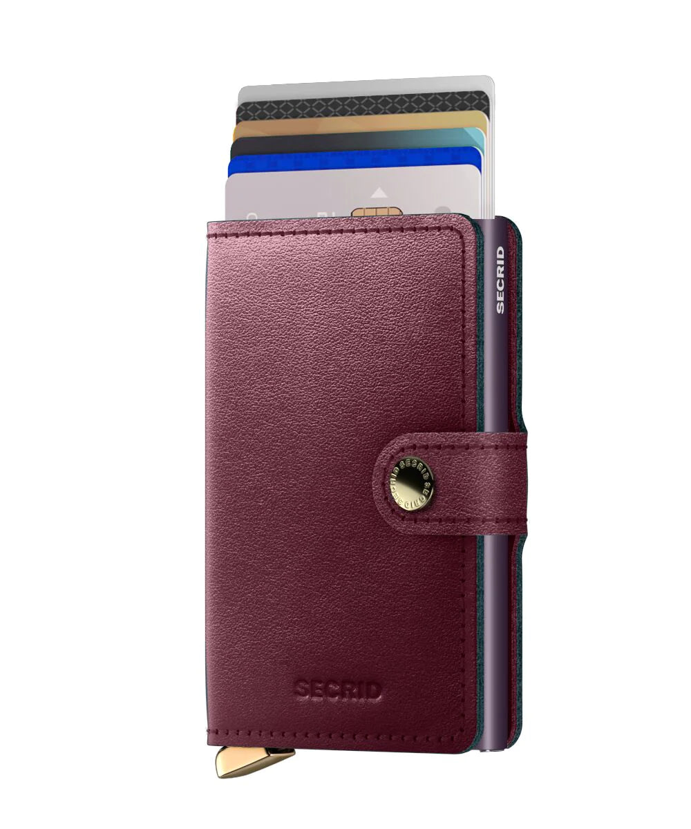 Premium Miniwallet | Dusk Bordeaux