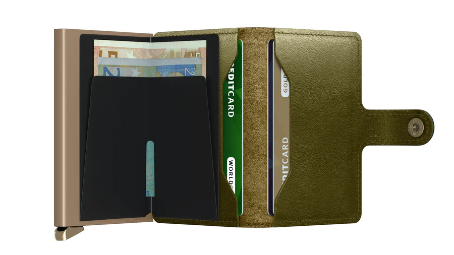 Premium Miniwallet | Dusk Olive