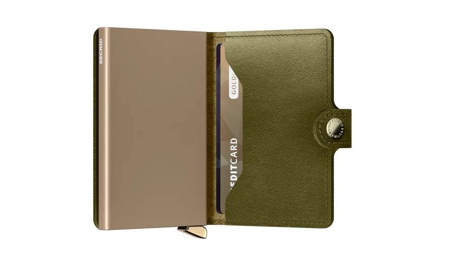 Premium Miniwallet | Dusk Olive