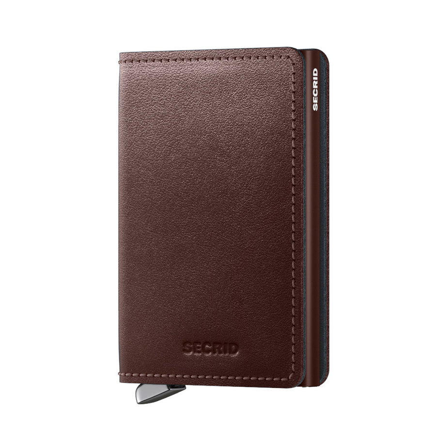 Premium Slimwallet | Dusk Dark Brown