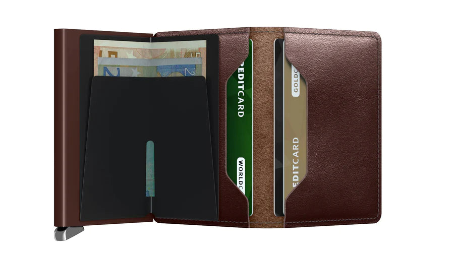 Premium Slimwallet | Dusk Dark Brown