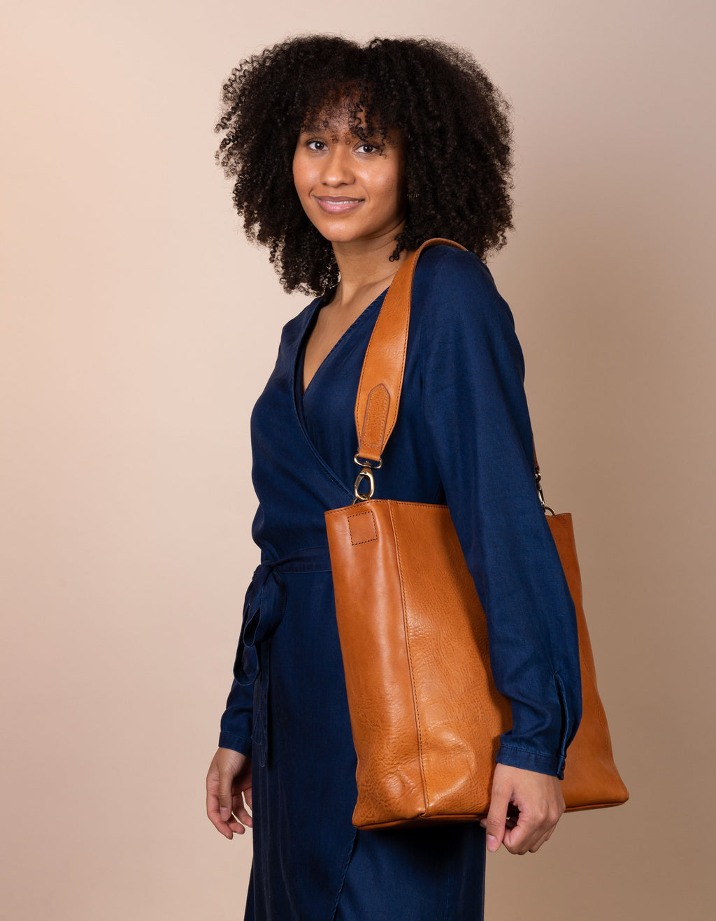 Sofia | Cognac Stromboli Leather