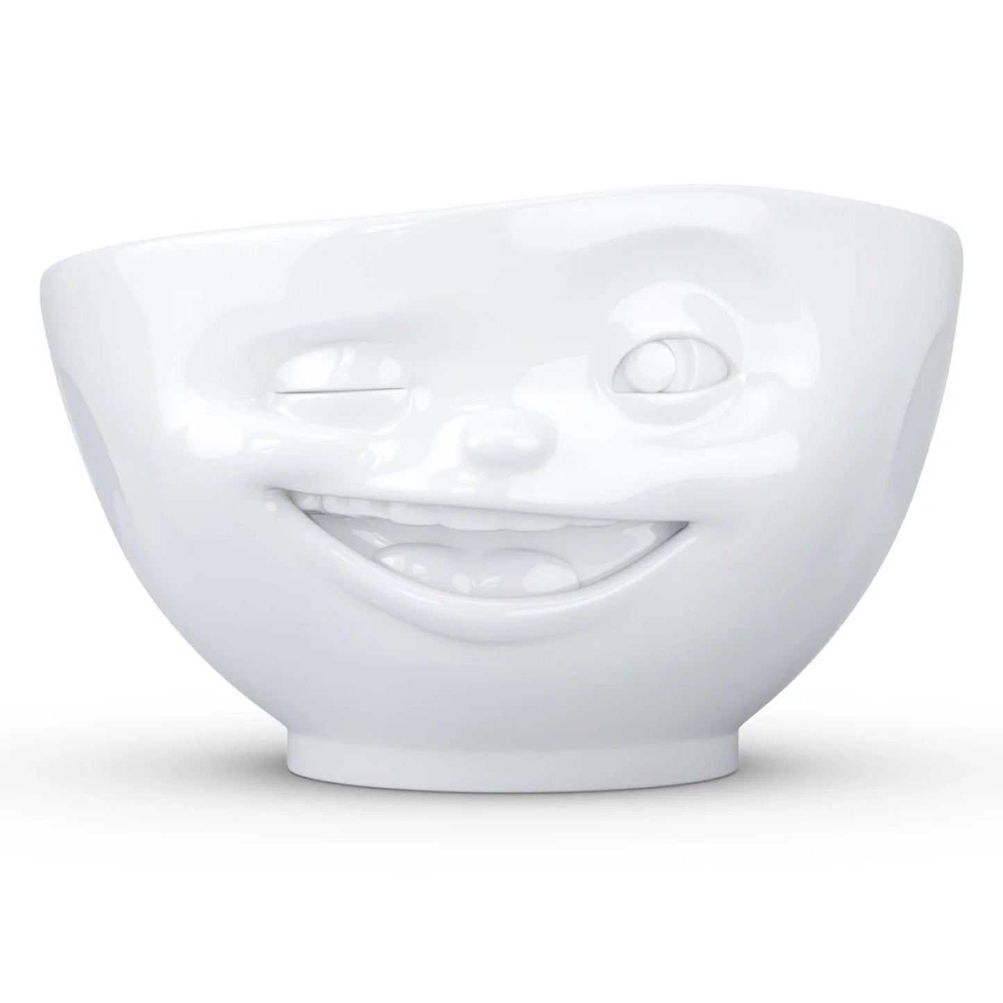 Winking Face Bowl 16 oz
