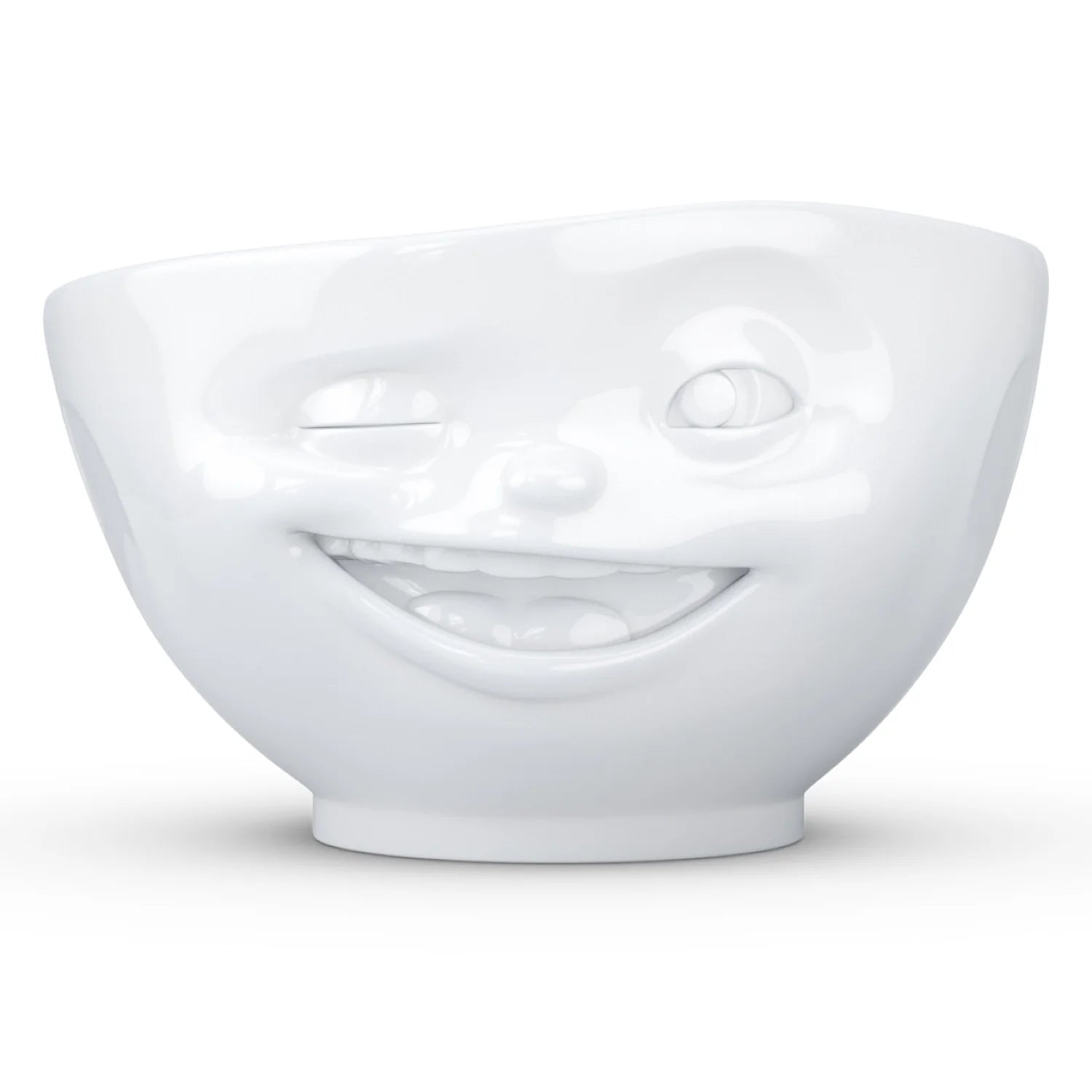 Winking Face Bowl 16 oz