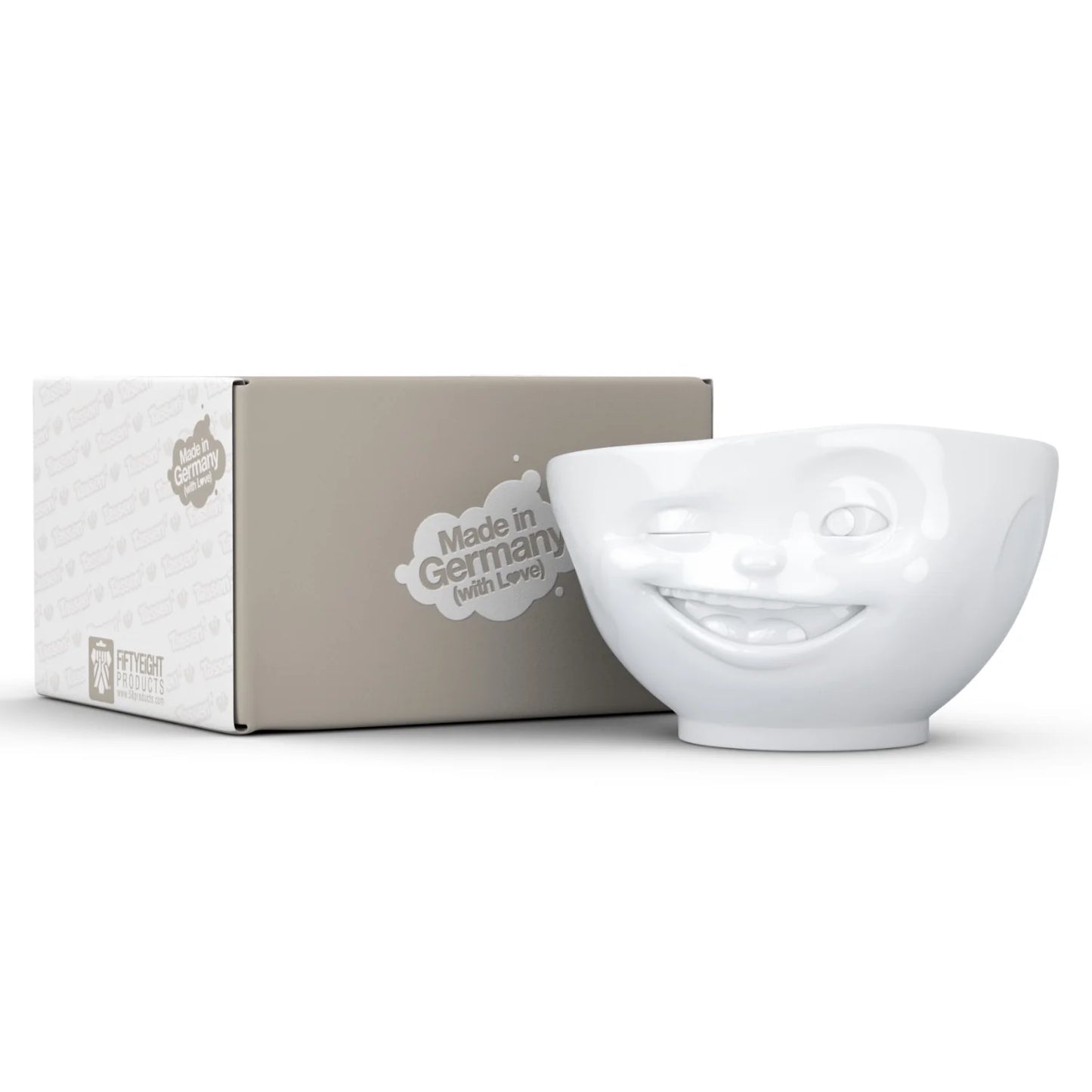 Winking Face Bowl | 16 oz