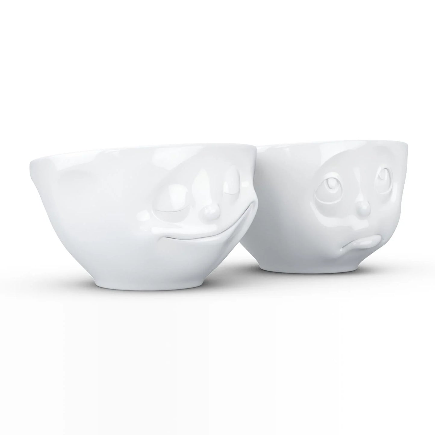 Medium Bowl Set No. 2 | Happy & "Oh, Please" Face