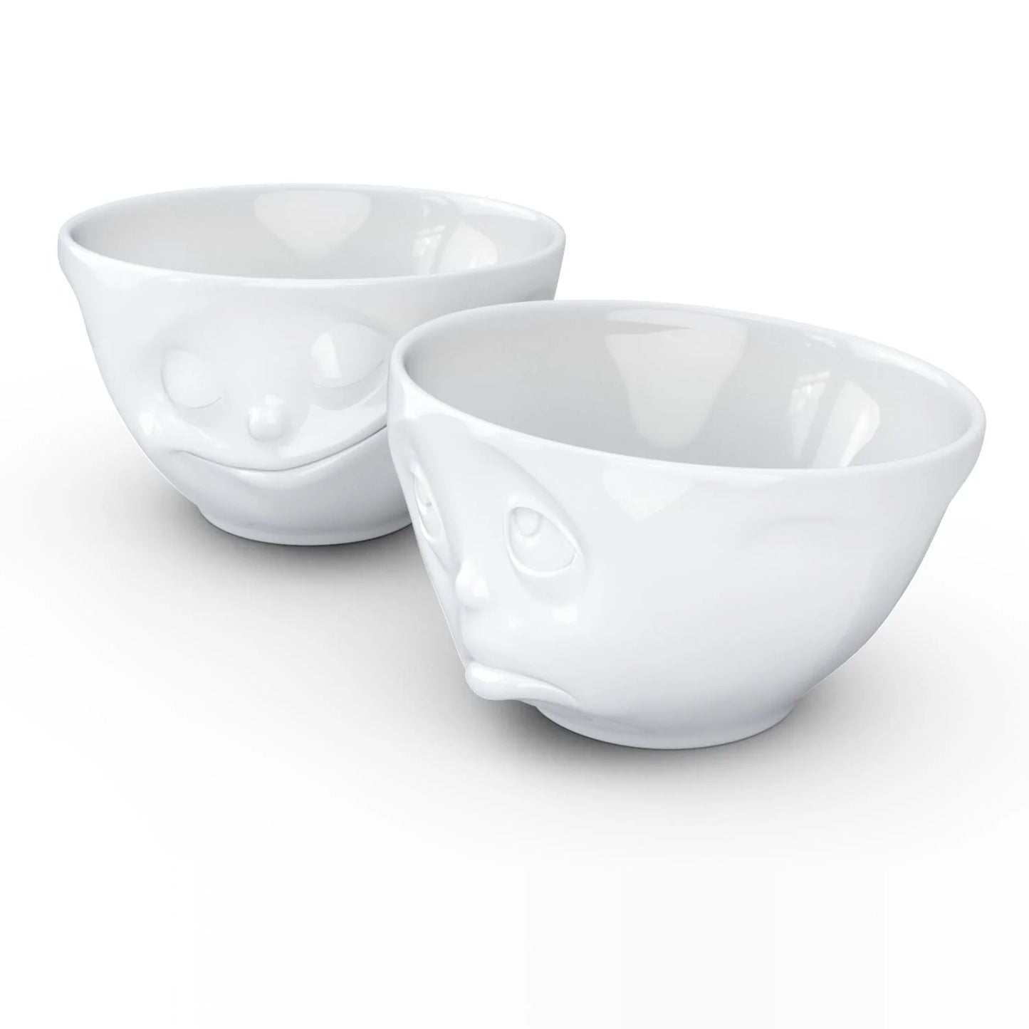 Medium Bowl Set No. 2 | Happy & "Oh, Please" Face