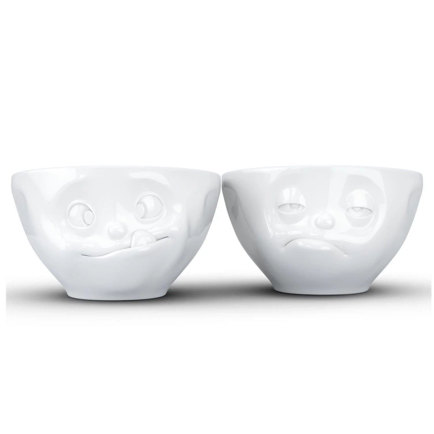 Medium Bowl Set No. 3 | Tasty & Snoozy Face