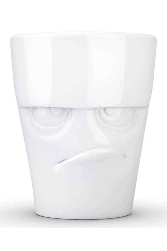 Grumpy Face Mug with Handle | 11 oz