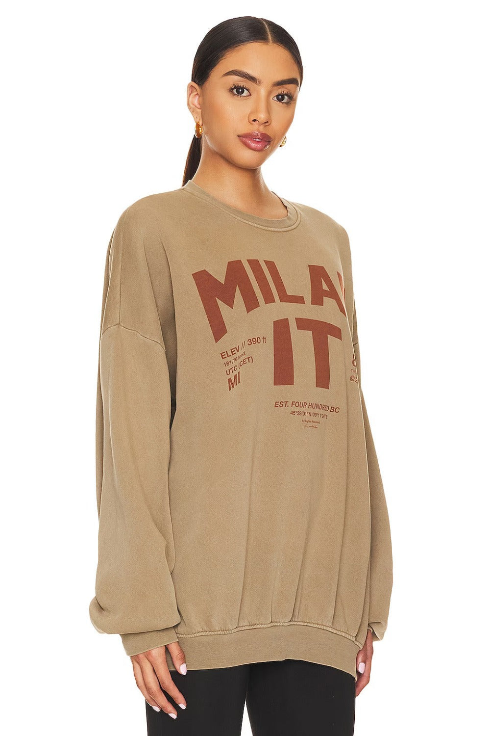 Welcome To Milan Jumper | Camel Gold