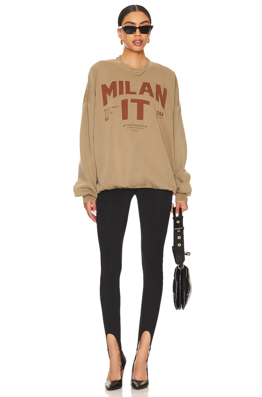 Welcome To Milan Jumper | Camel Gold