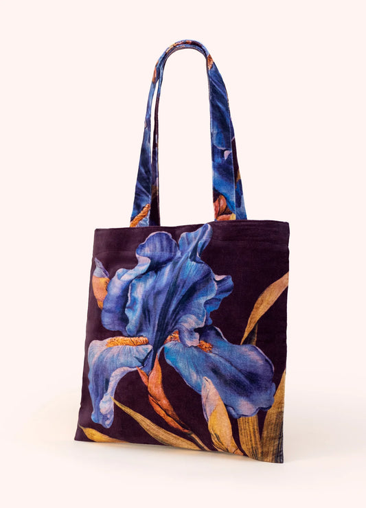 Velvet Tote - Iris