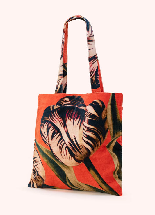 Velvet Tote - Tulip