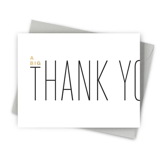 A Big Thank You Card