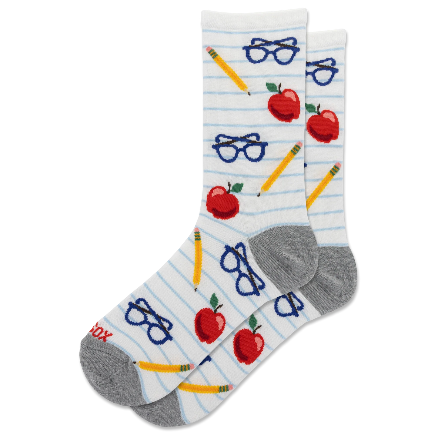 HOTSOX Women's Teacher Crew Socks