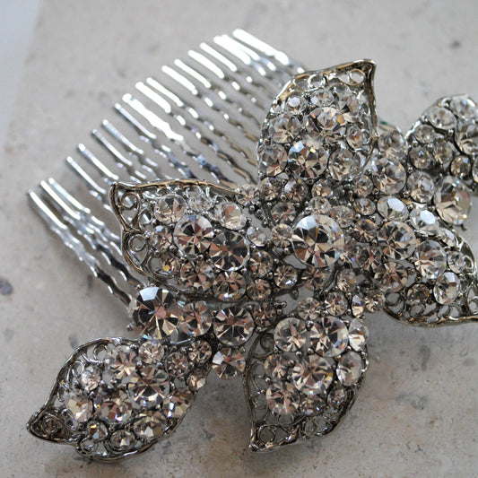 Sparkly Wedding Hair Comb