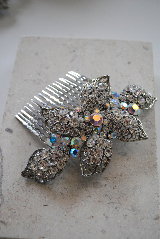 Sparkly Multicoloured Hair Comb
