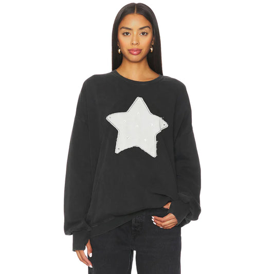 Rhinestone Star Sweatshirt